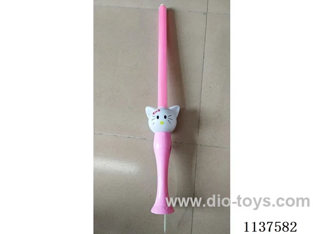 KT Cat Bubble Wand Long 2 bottles of bubble water