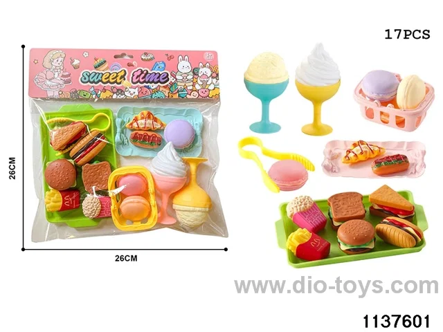Burger Dessert Play House Toys