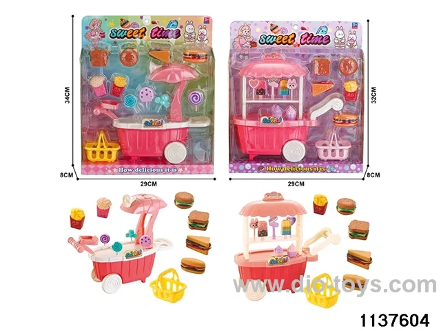 Burger Ice Cream Truck House Toys