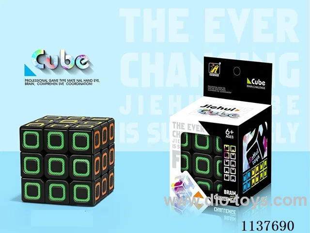 Three Order Rubik's Cube/Black