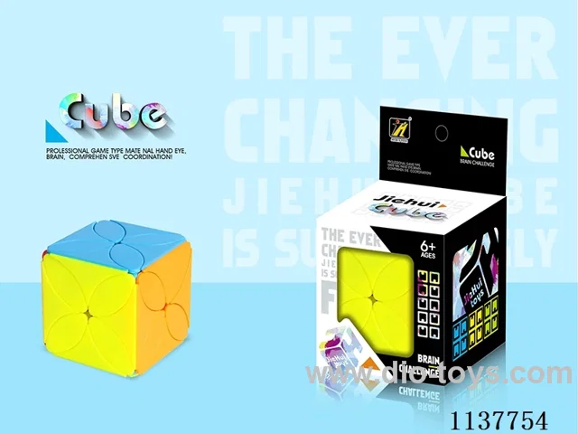 Clover cube/solid colour