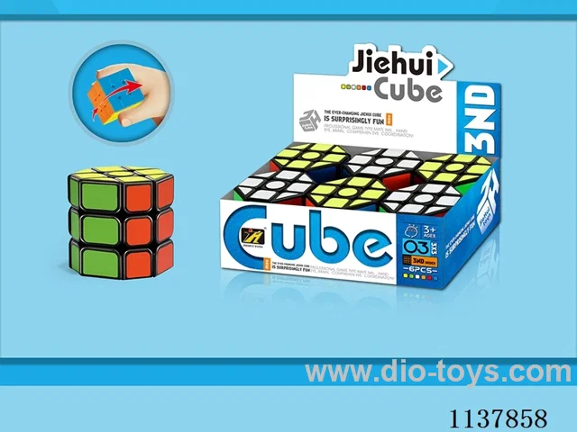 Octagonal Cylinder Sticker Cube/Bearing