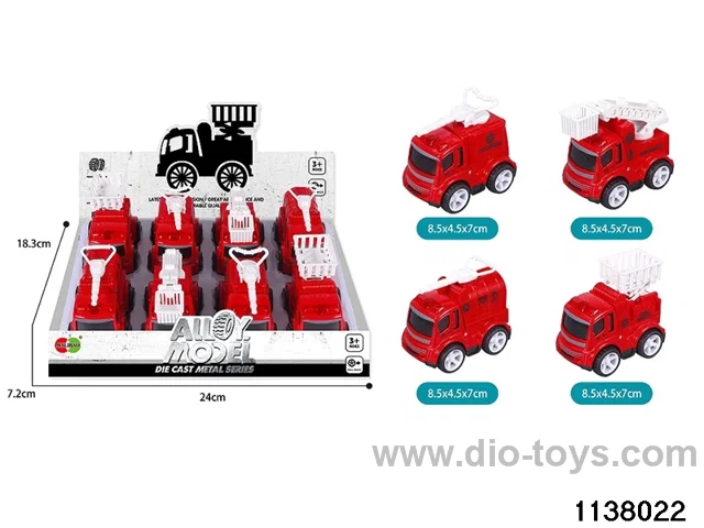Alloy Pull Back Car