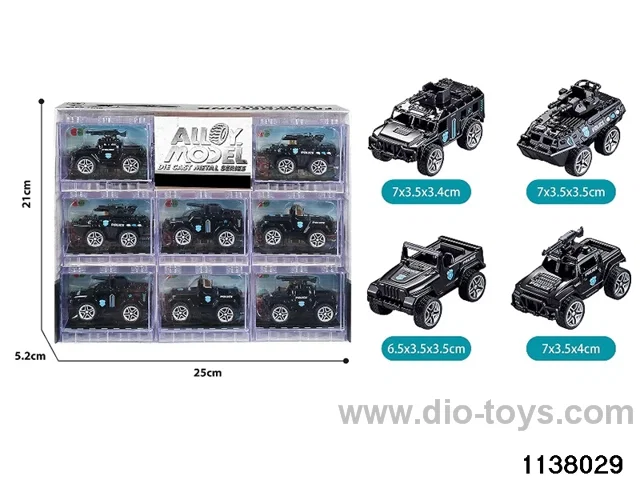 Alloy Pull Back Car