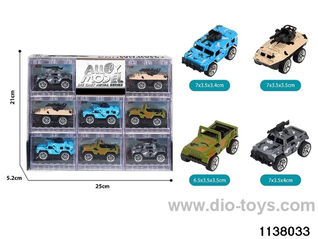 Alloy Pull Back Car