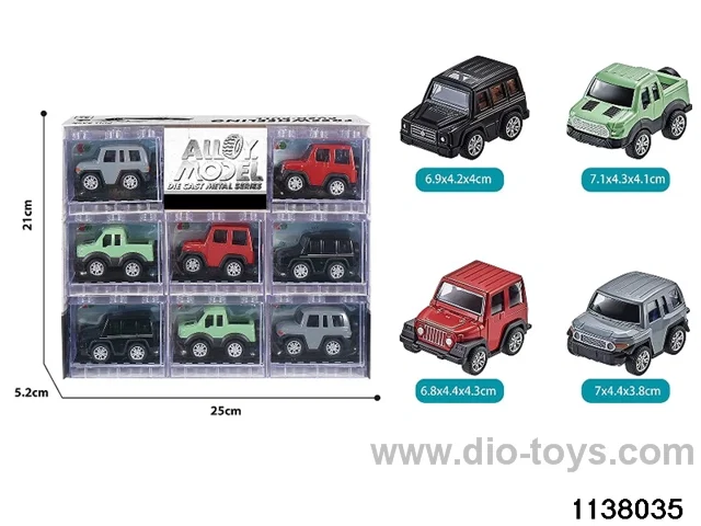 Alloy Pull Back Car
