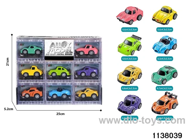 Alloy Pull Back Car