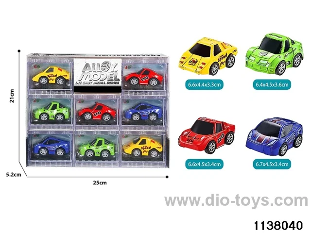 Alloy Pull Back Car