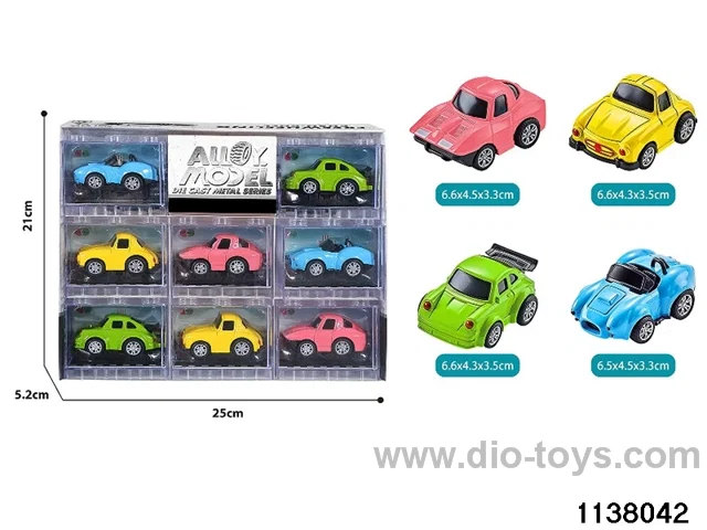 Alloy Pull Back Car