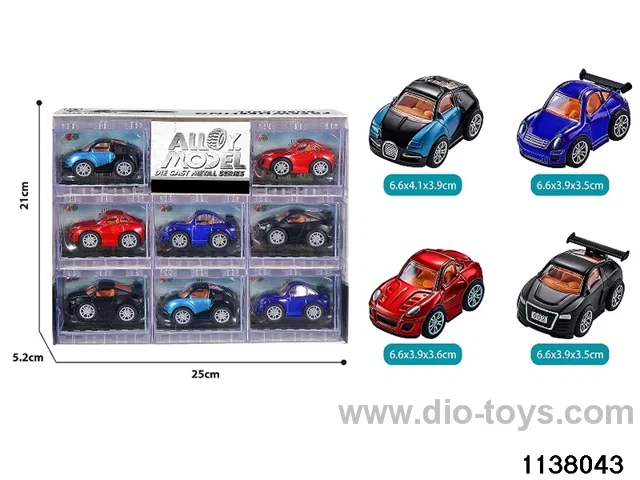 Alloy Pull Back Car