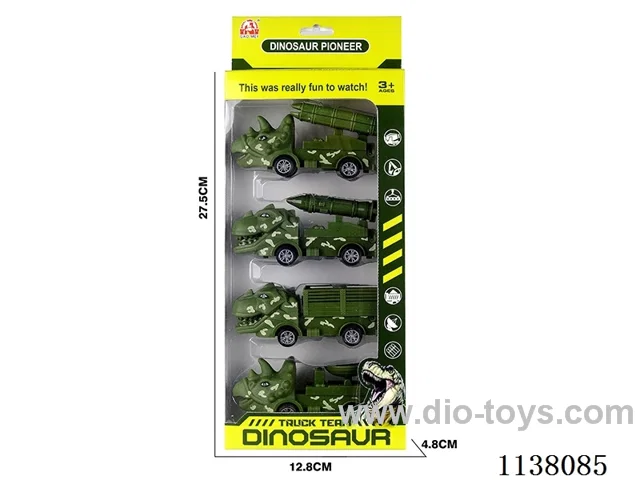 Scooter Dinosaur Military Car