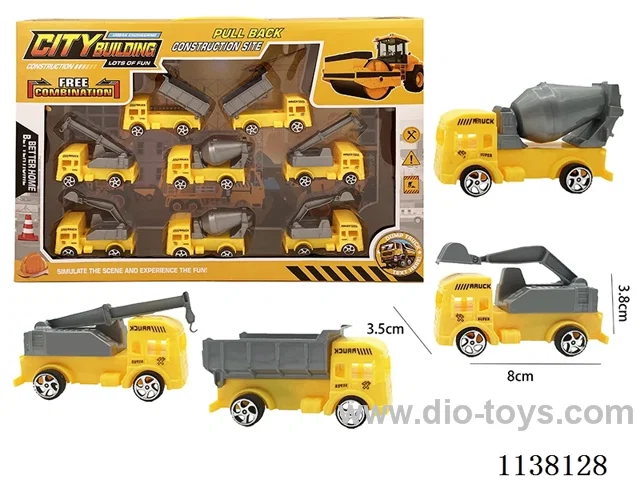 pull back Engineering Vehicle