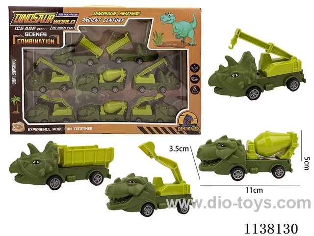 pull back Dinosaur Car
