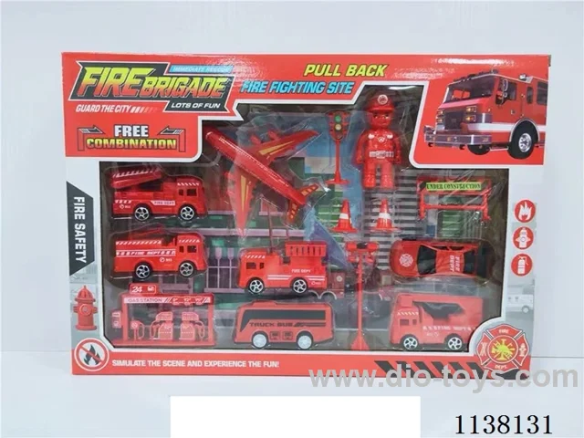 Firefighting kits （pull back*4 + sliding*3）