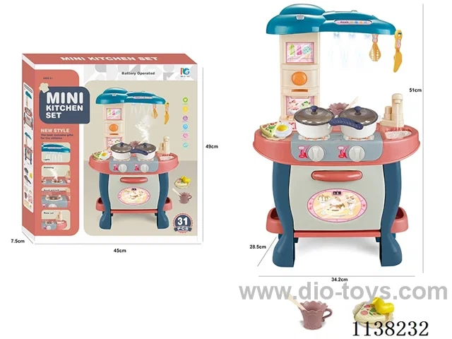 kitchen set W L/M/spray（4*AA notincluded）