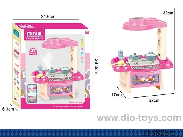 kitchen set W L/M/spray（2*AA not included）