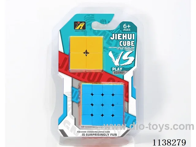 4th order solid colour cube + 2nd order solid colour cube