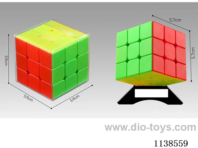 Solid coloured Rubik's Cube