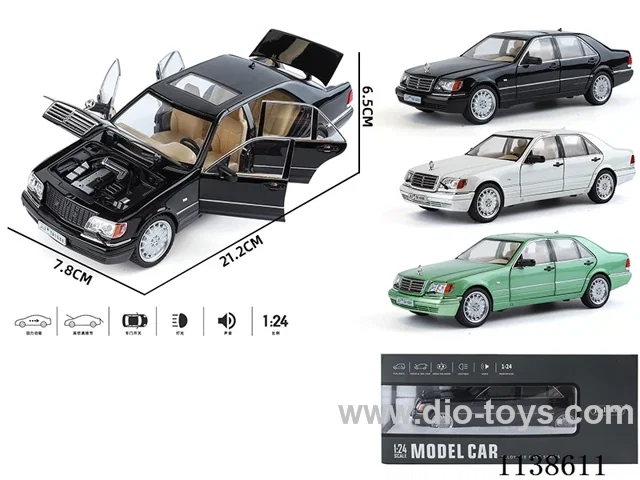 1：24 pull back alloy car W L/M