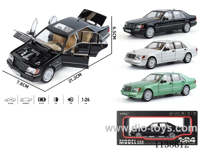 1：24 pull back alloy car W L/M