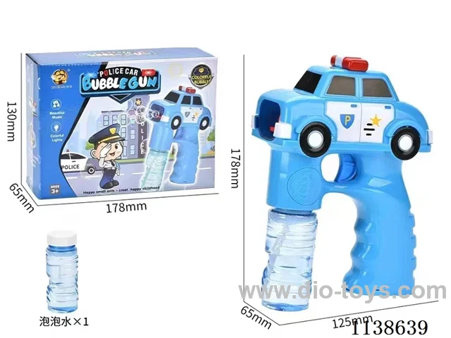 Police car bubble gun 1*50ml