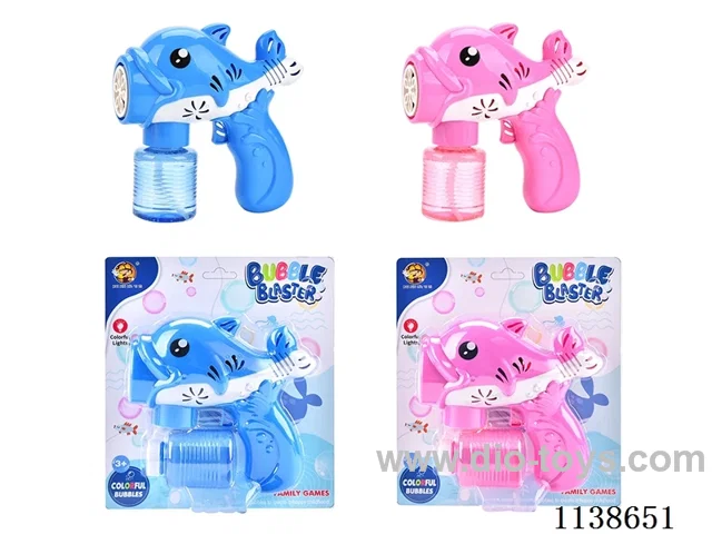 Dolphin Bubble Gun 1*100ml