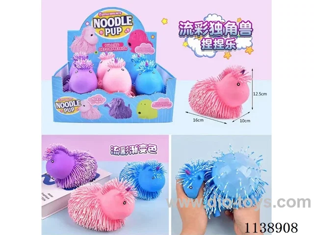 6PCS Colourful Unicorn Squishy
