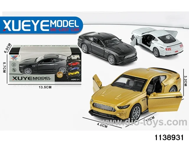 1:32 Alloy Pull Back Car