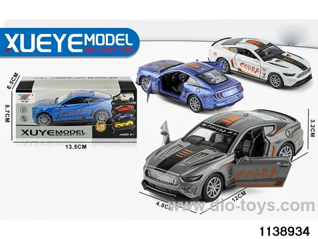 1:32 Alloy Pull Back Car