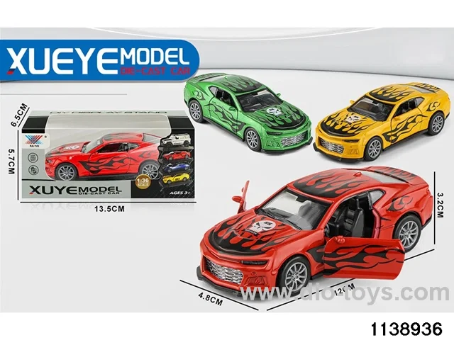 1:32 Alloy Pull Back Car