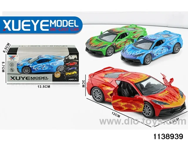 1:32 Alloy Pull Back Car