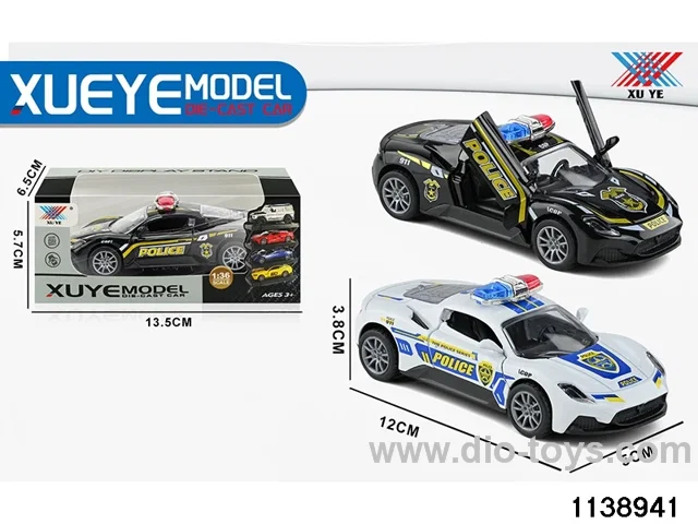 1:32 Alloy Pull Back Car