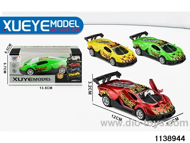 1:32 Alloy Pull Back Car