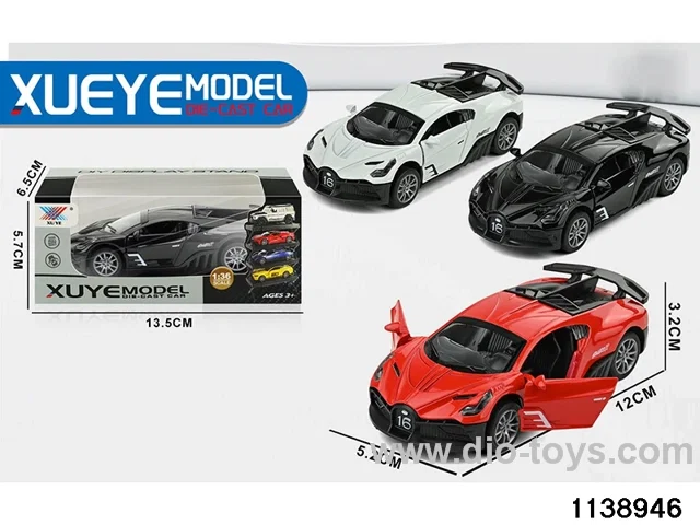 1:32 Alloy Pull Back Car