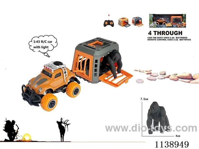1:43 rc car not included battery( Cage 2 colour mix)