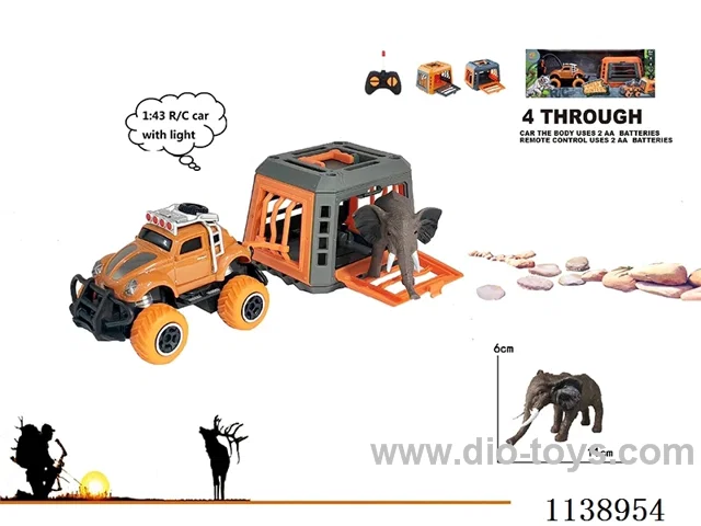 1:43 rc car not included battery( Cage 2 colour mix)