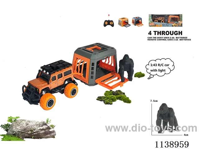 1:43 rc car not included battery( Cage 2 colour mix)