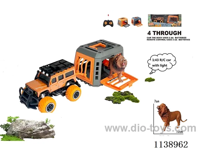 1:43 rc car not included battery( Cage 2 colour mix)