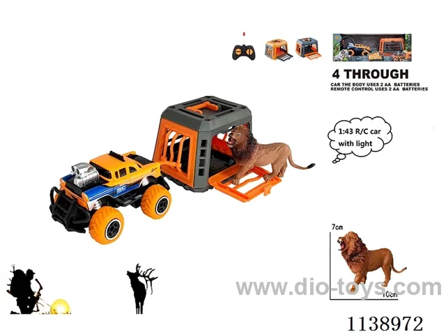 1:43 rc car not included battery( Cage 2 colour mix)