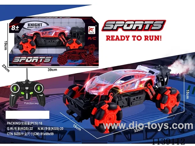 5ch rc car with light/spray