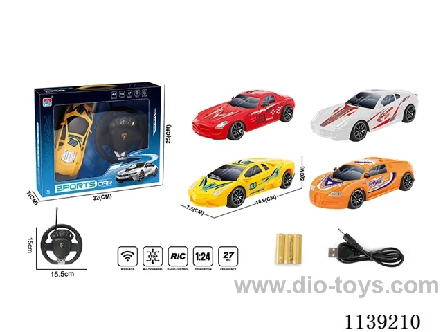 1:24 4ch rc car included battery