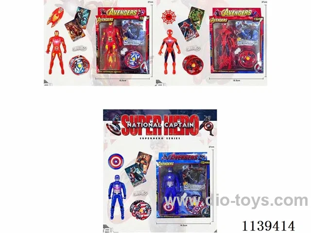 Avengers Figure + Alloy YOYO Balls
