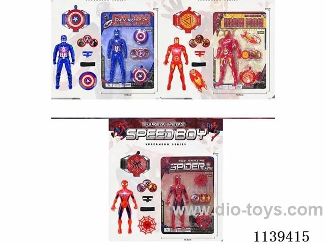 Avengers Figure + Launcher with Lights