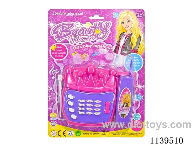Telephone with sound and light