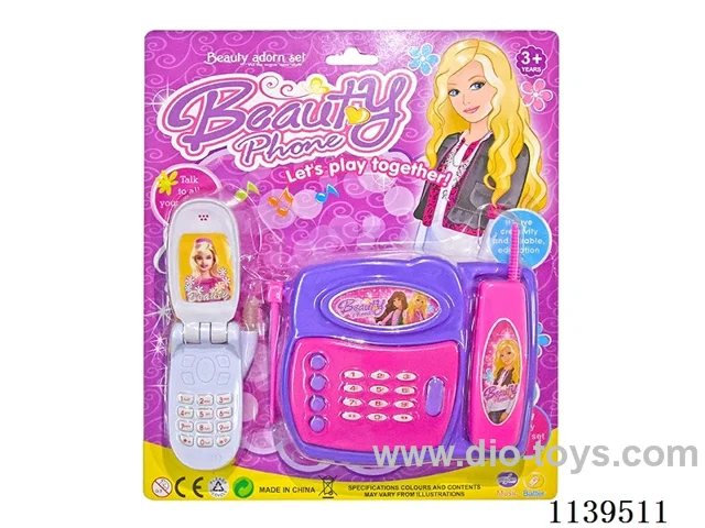 Telephone with sound and light