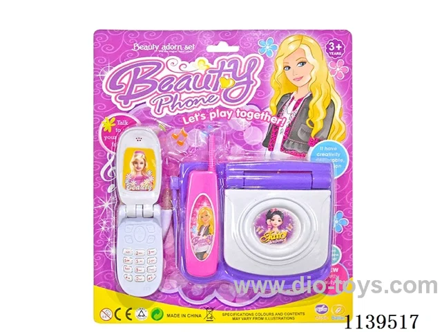 Telephone with sound and light