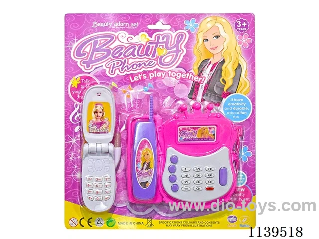 Telephone with sound and light