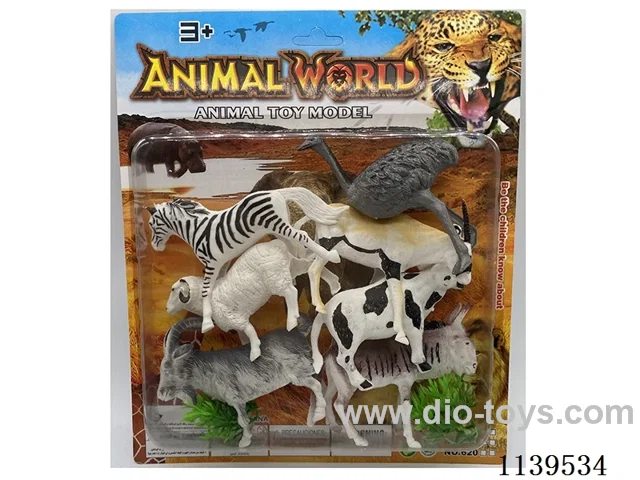 8 hollow animals + 2 grass