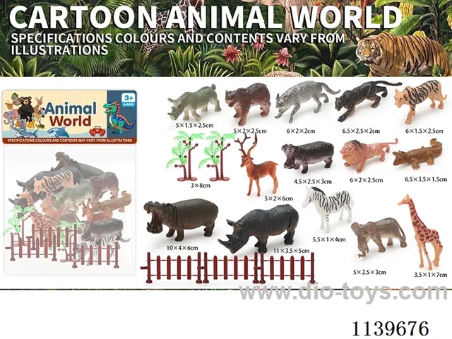 Wildlife 14PCS