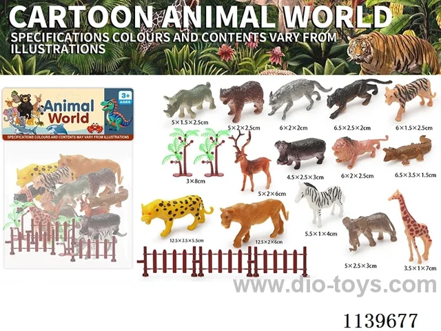 Wildlife 14PCS